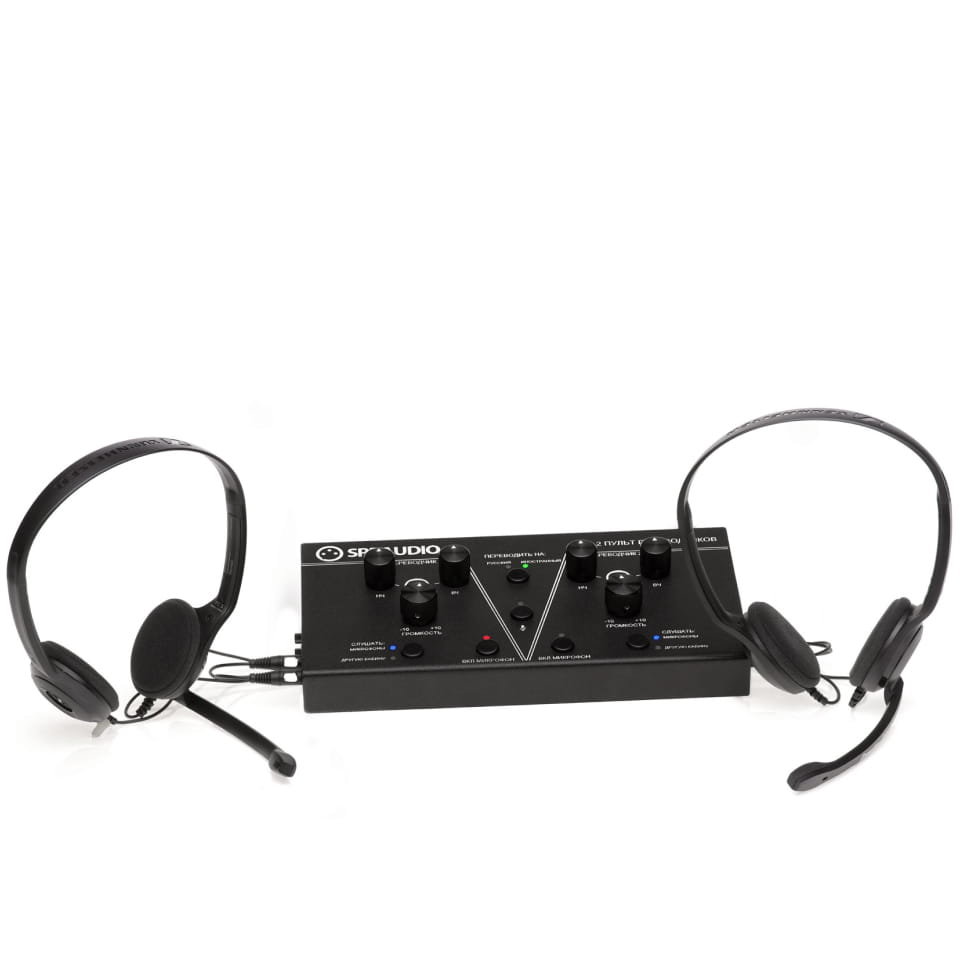 Гарнитура переводчика SPBAUDIO SM-1 в Cromi