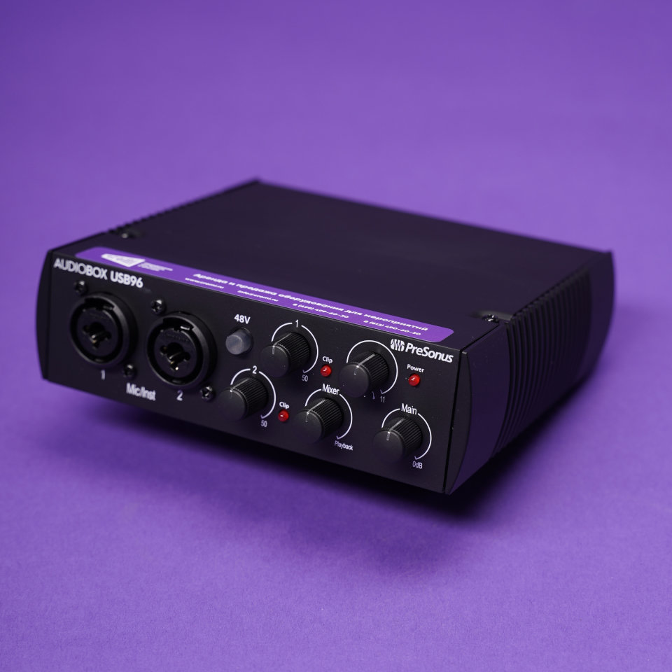 PreSonus AudioBox USB 96 в аренду
