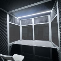 Светильник LED в кабине переводчиков