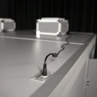 Кабина переводчиков SPBAUDIO EC-1 крыша с вентиляторами V-1