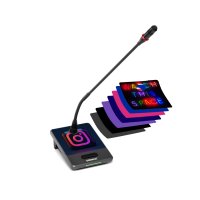 микрофонный пульт конференц-системы Reinvox CS-1674 с индивидуальным д