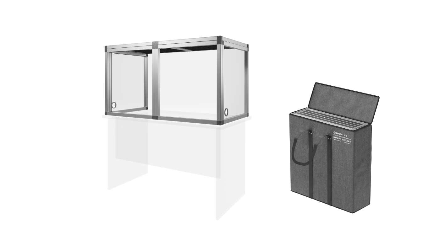 комплект настольной кабины переводчиков