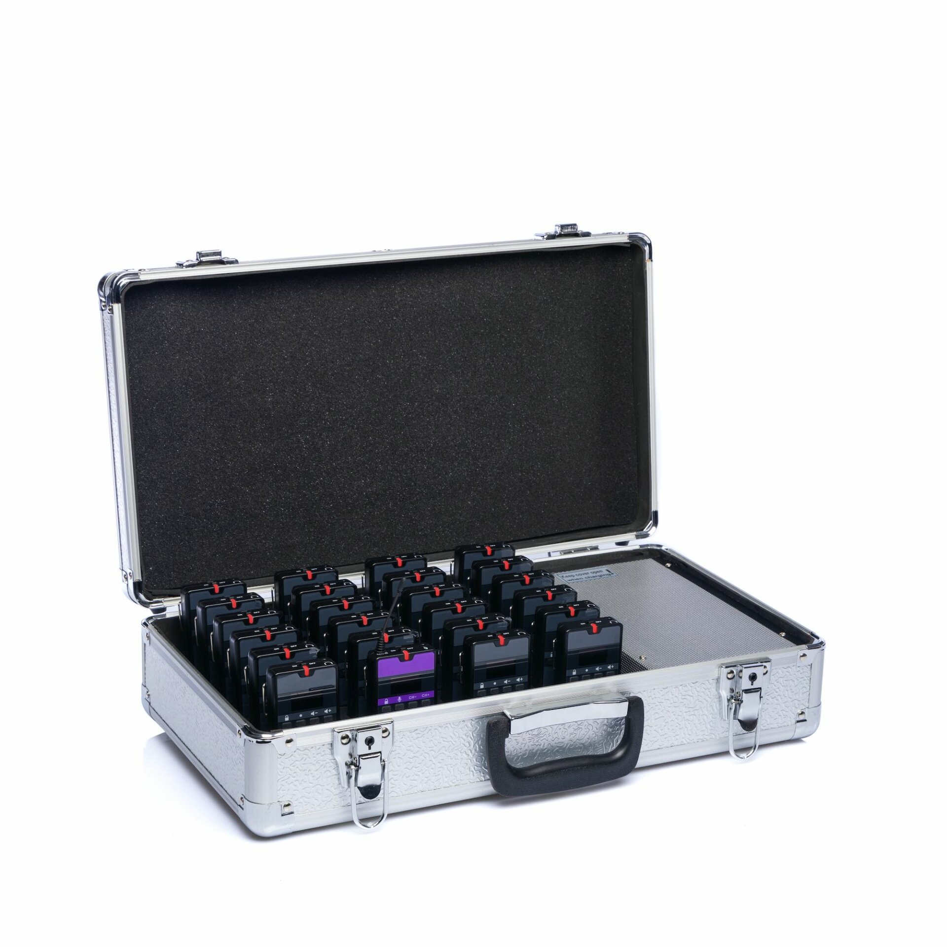 Комплект синхронного перевода 2 языка и 24 приемника