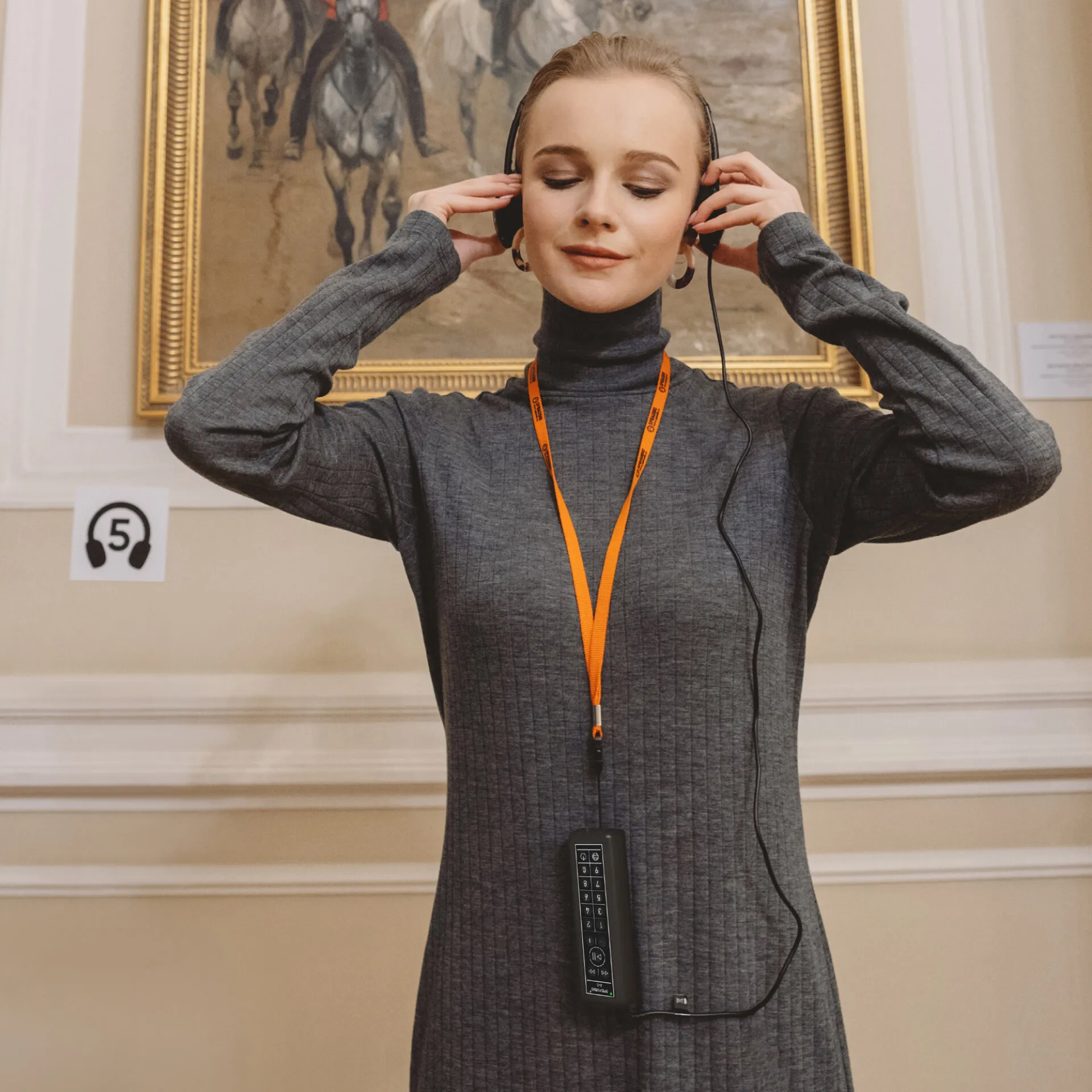 Комплект на 10 аудиогидов A-5