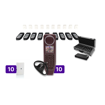Комплект на 10 аудиогидов A-1 Pro + 10 M-1