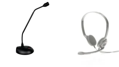 Два варианта микрофонов