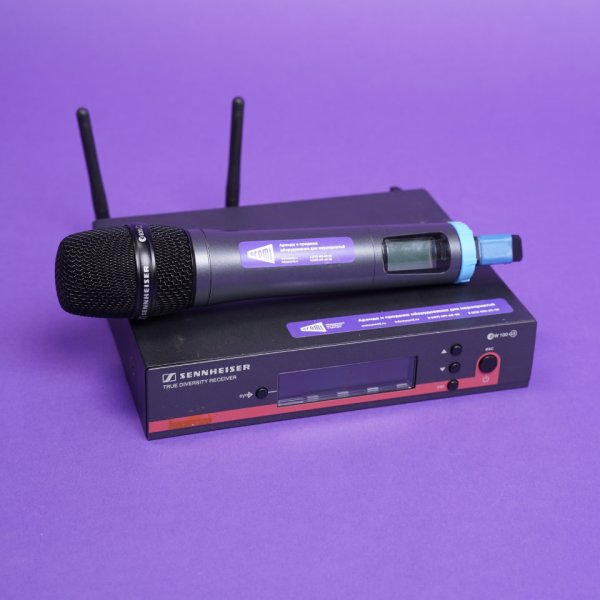 Ручной радиомикрофон Sennheiser EW145 G3 в аренду в Cromi