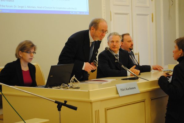 Форум «Новые пути развития предпринимательства и финско-русское партнёрство»