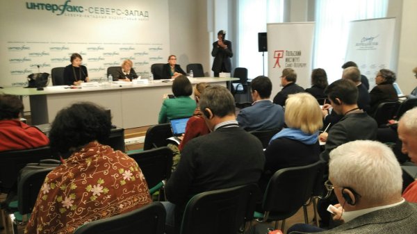 Пресс-конференция Союза Журналистов Санкт-Петербурга