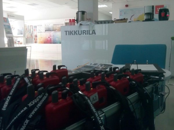 Экскурсия по лакокрасочному заводу Tikkurila