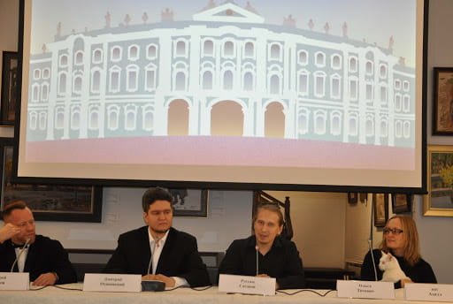 Пресс- конференция "Дворцовые стражи"