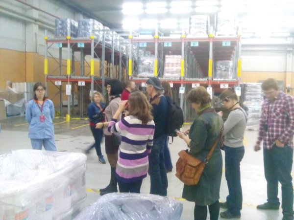 Радиогиды для экскурсии на заводе Tikkurila