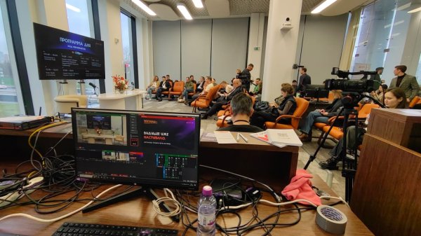 Запись подкаста о работе с искусственным интеллектом