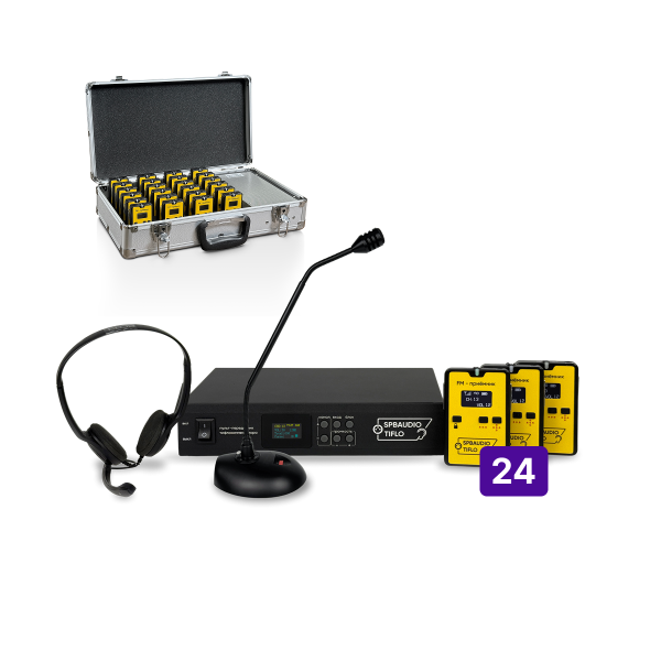 Комплект тифло комментирования на 24