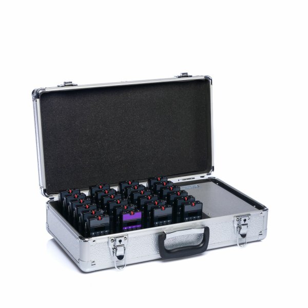 Комплект синхронного перевода 2 языка и 24 приемника