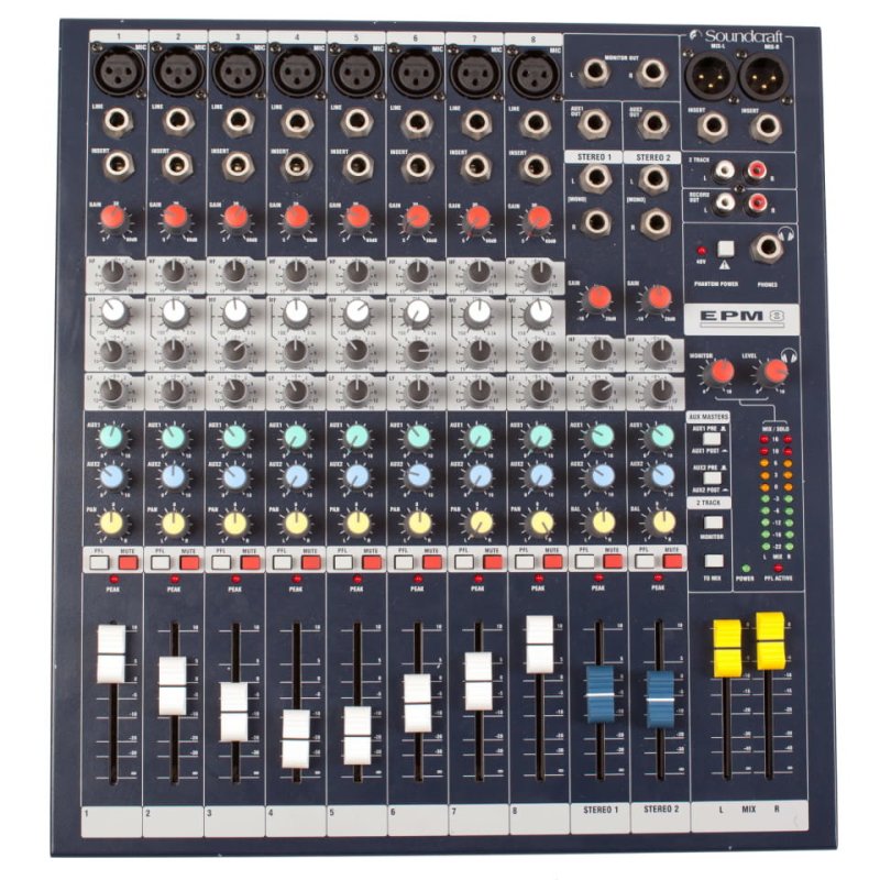 Микшерный пульт Soundcraft EPM8 в аренду