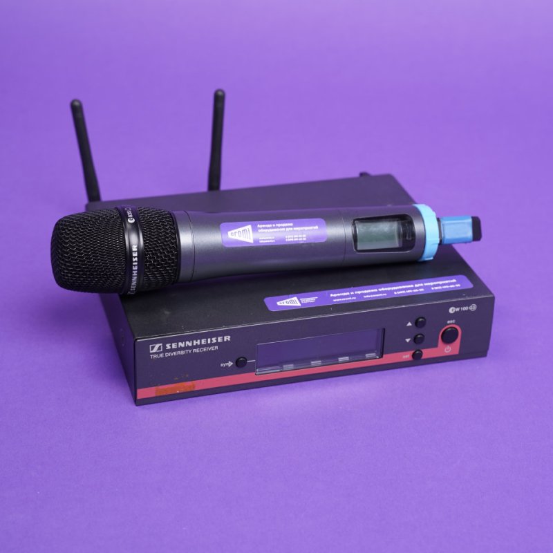 Ручной радиомикрофон Sennheiser EW145 G3 в аренду в Cromi