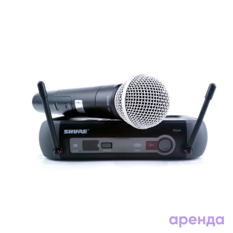 Радиомикрофон Shure PGX24/SM58 в аренду в Cromi