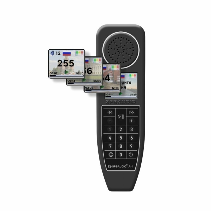 Аудиогид плеер SPBAUDIO A-1 купить в Cromi