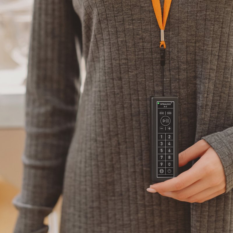 Аудиогид плеер SPBAUDIO A-5 купить в Cromi