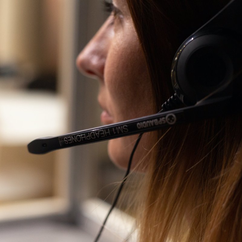 Гарнитура переводчика Spbaudio SM-1 в Cromi