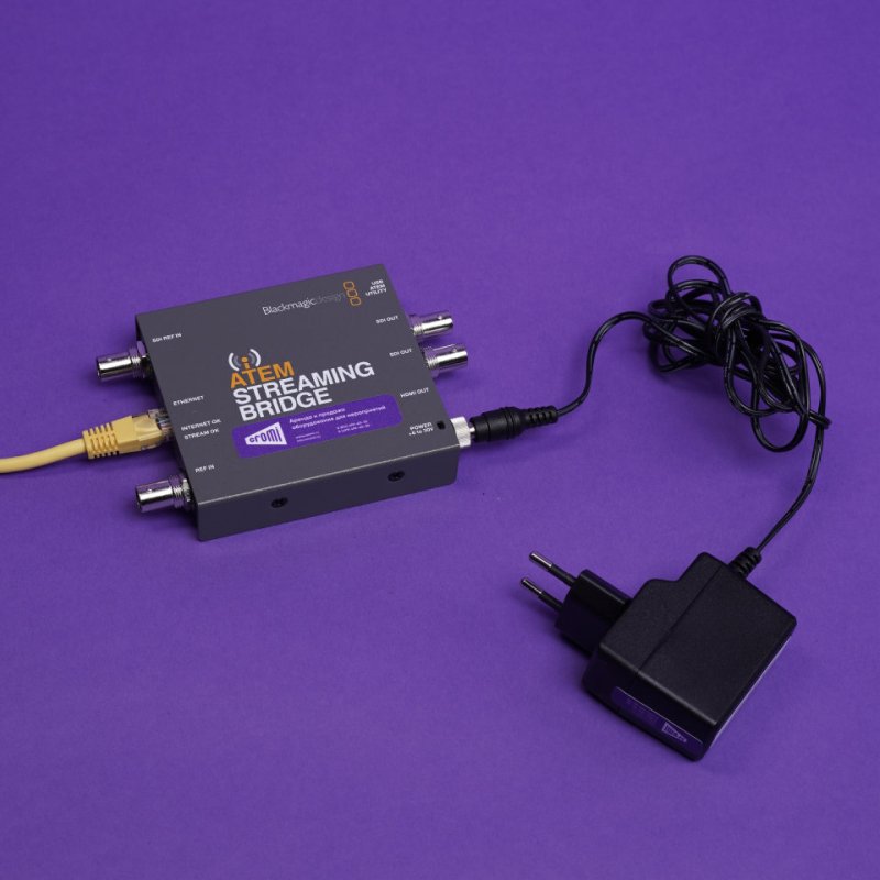 Blackmagic ATEM Streaming Bridge в Cromi