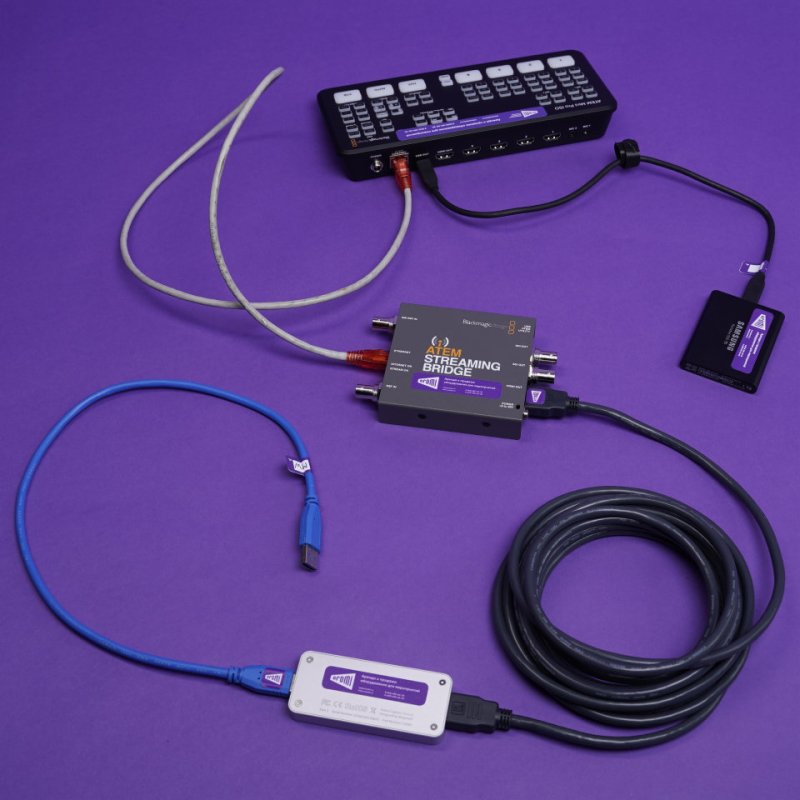 Blackmagic ATEM Streaming Bridge в аренду в Cromi
