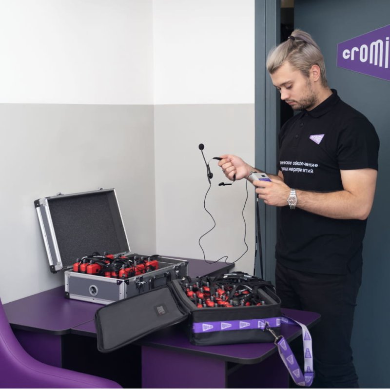 Передатчик с микрофоном Reinvox